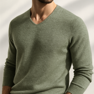 MARCELO™ | Pull Col V en Cachemire