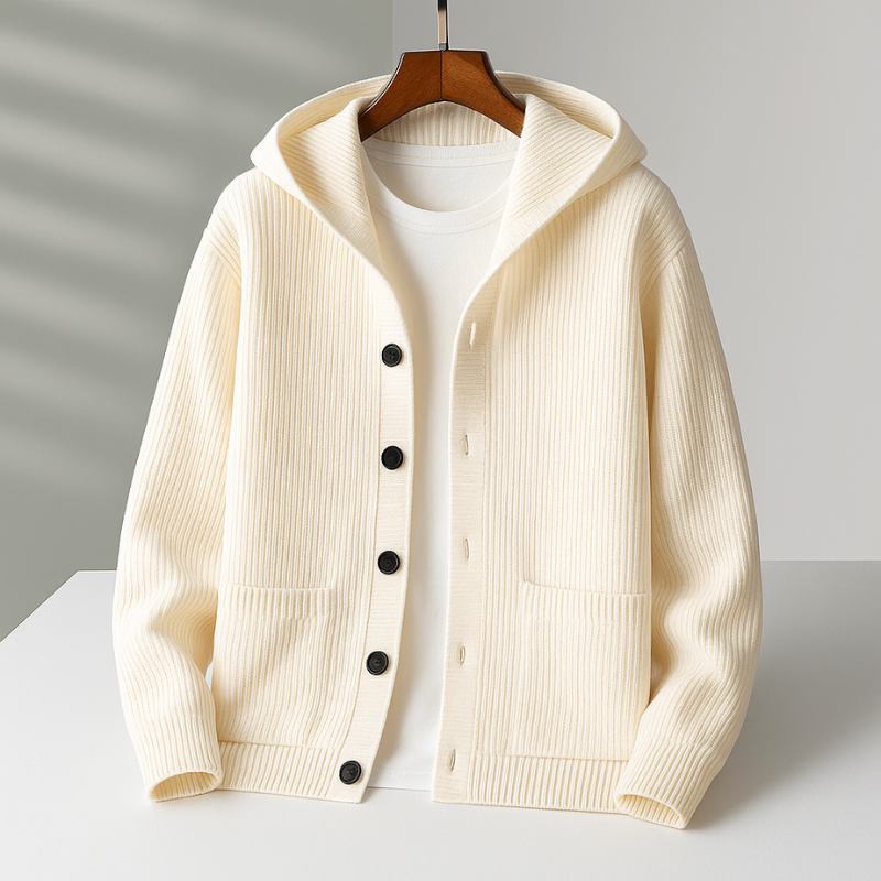 CLAIRMOND | Cardigan en Laine Fine